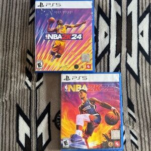 NBA 2K24 and NBA 2K23 PS5 Game Set